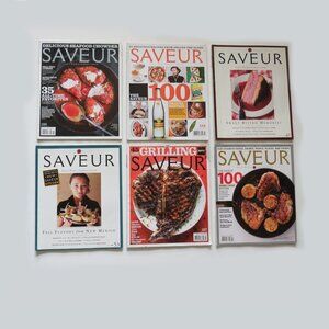 SAVEUR Magazines World Cooking Mixed Lot of 6 2000 – 2013 Set 8